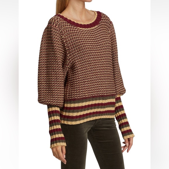 NWT $345 Ramy Brook Womens Hadar Sweater, Red size XS S M L - Picture 10 of 13